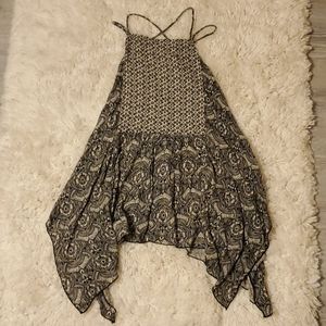 NWOT Abercrombie Scarf Hem Strappy Tank Top